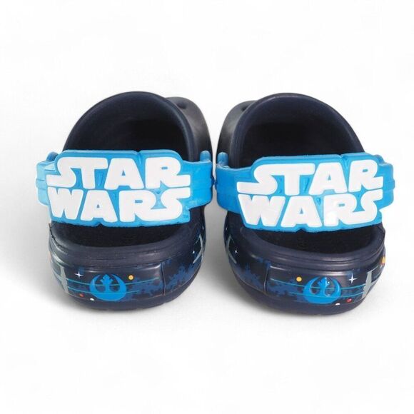 Crocs Star Wars Luke Skywalker Outdoor Clogs Multicolor Youth Kids C7 - Picture 5 of 10